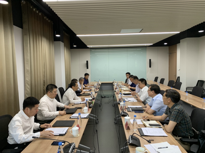 公司黨委書記、總經理楊國彪帶隊到中國雄安集團拜訪調研